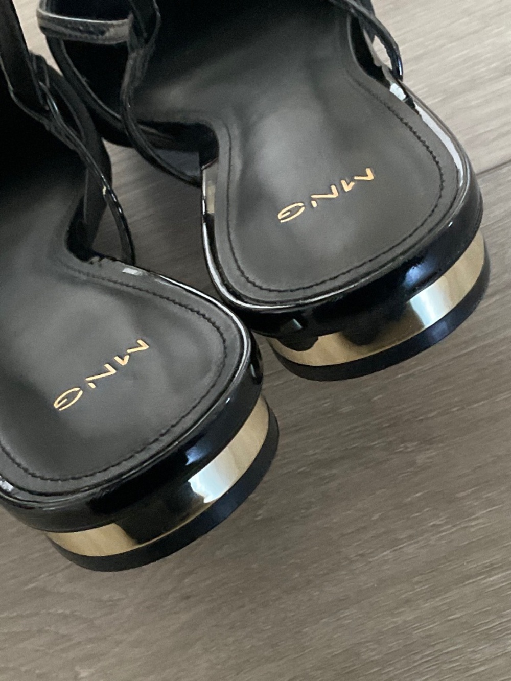 MANGO Slingback Ballet Flat in Black Size EU 41 - Picture 8 of 8